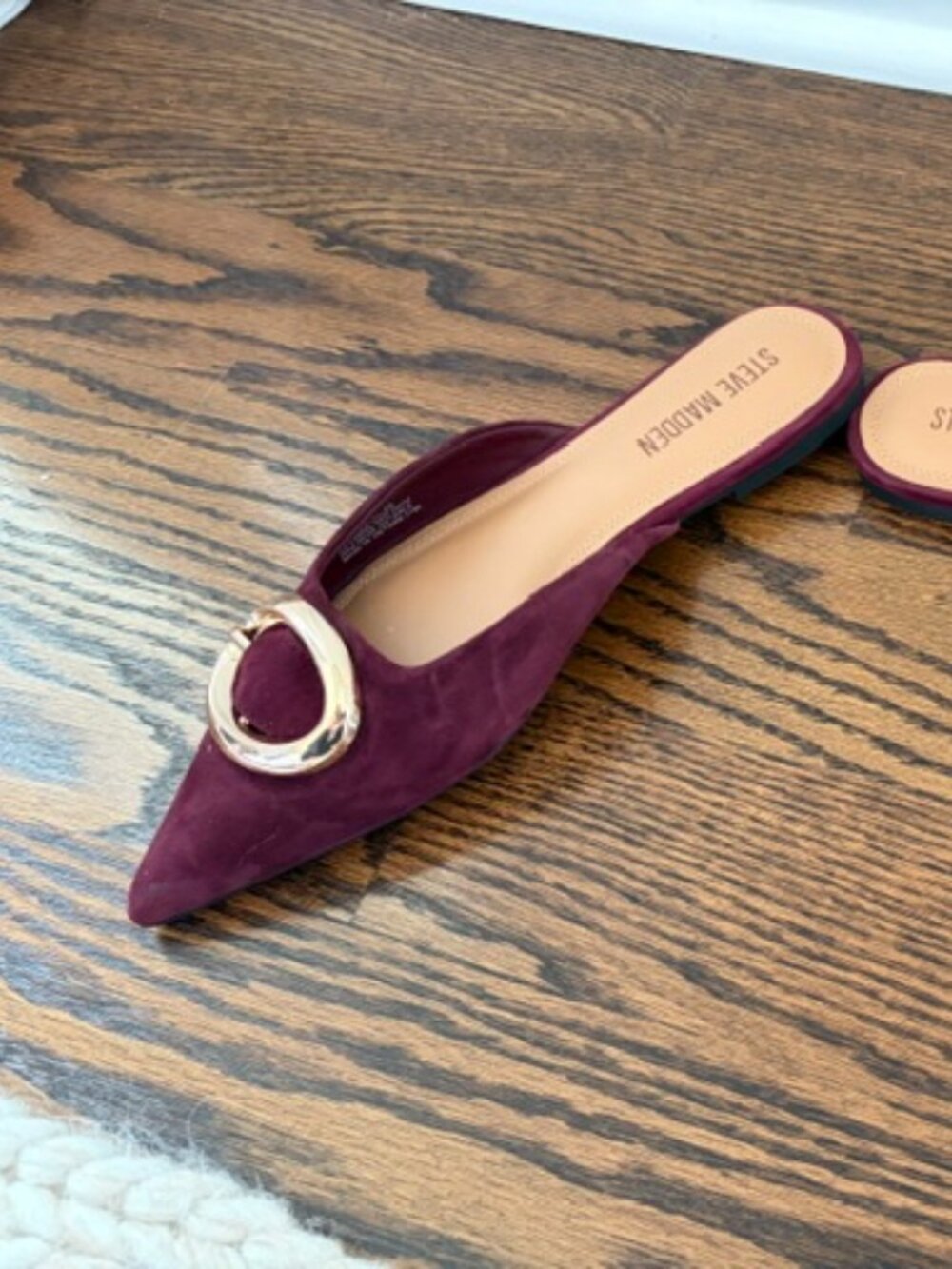 Steve Madden suede mule flats - Picture 7 of 7